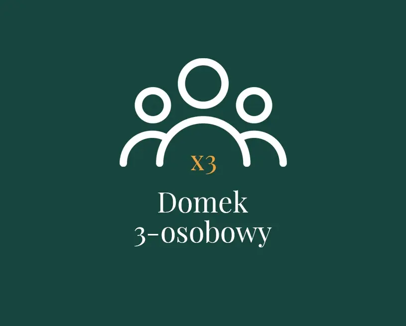 Domek 3-osobowy